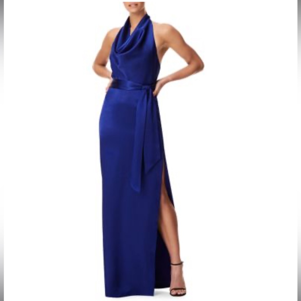 Aidan Mattox Women's Royal Blue Gown